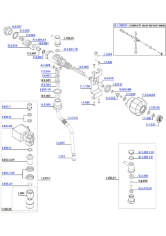 La Marzocco - PB Steam and Hot Water Assembly