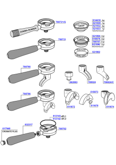 Leone - Portafilters and filter baskets