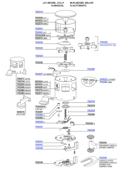 Mazzer - Manual dosage chamber parts