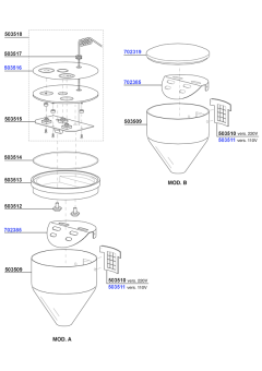 Mazzer - Electronic dosage parts