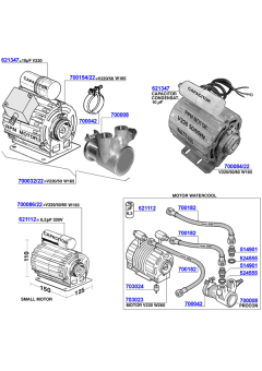 Astoria - Motors and rotary pumps