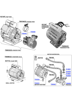 Motors and pumps