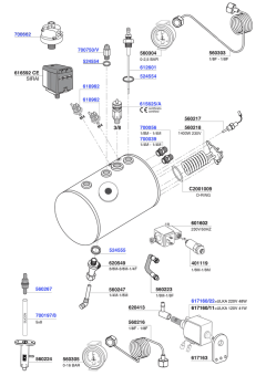 Profitec - PRO 500 Boiler Components
