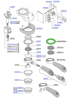 Rancilio Silvia Group Head 