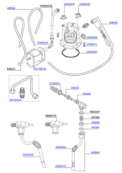 Rancilio Silvia V3/V4 Boiler, Pump and Steam Valves