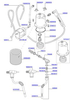 Silvia M V5 Boiler, Pump and Steam Valves