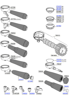 Rancilio - Portafilters and filter baskets