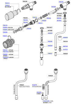Rancilio - Steam and hot water valves