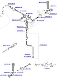 Rocket R9 Steam Arm Assembly