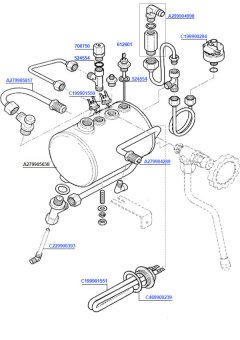 Rocket Appartamento Boiler and Element