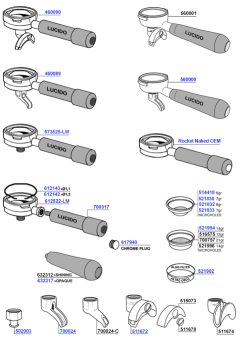 Rocket Portafilters and Filter Baskets