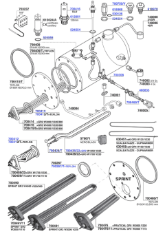 SM - Elements and boiler components