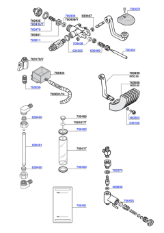 SM - Water inlet and sight glass