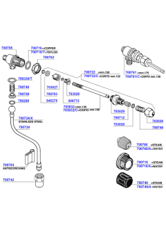 San Marino - Steam and hot water valves