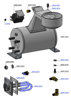 Brew Tank Assembly Steam X