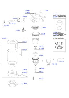 Slingshot Burrs and Hopper Assembly