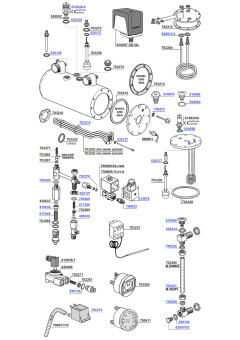 Spaziale - Elements and boiler components