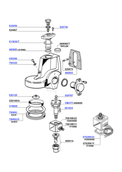 VBM - Group head e61 solenoid operated