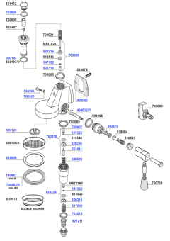 Group head e61 lever operated