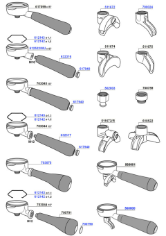 Portafilters and filter baskets