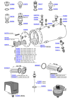 Wega - Elements and boiler components