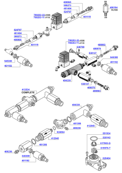 Brasilia - Water inlet valves and flowmeter