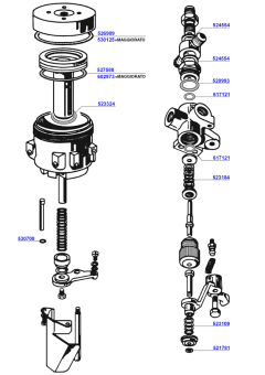 Faema - p6/e66 group heads