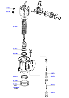Faema - Lever group head