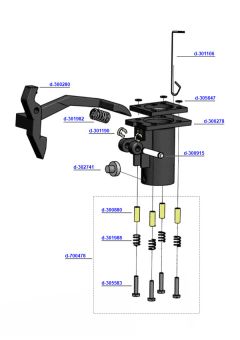 Mahlkonig EK43 and EK43S - Spout Parts