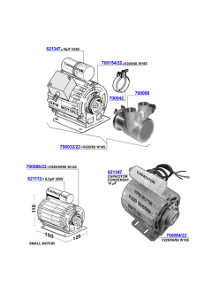 Rancilio - Motors and rotary pumps