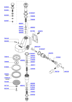 Pavoni - Group head e61 lever operated
