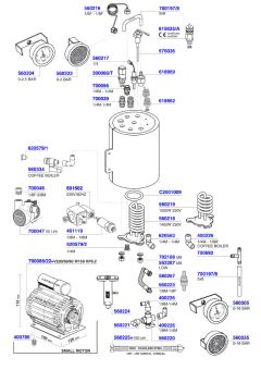 Profitec - PRO 700 Boiler Components