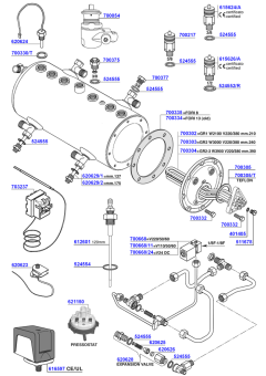 Rancilio - Elements and boiler components