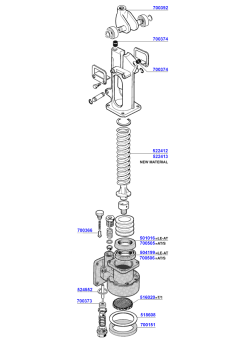 Rancilio - Lever group head