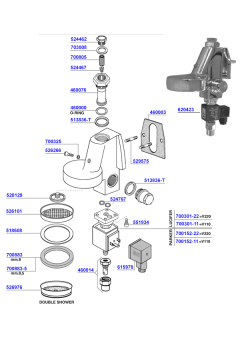 San Remo - Group head e61 solenoid operated