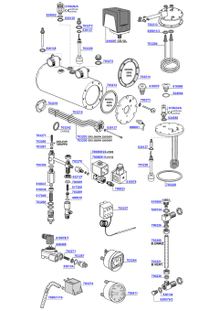 Spaziale - Elements and boiler components