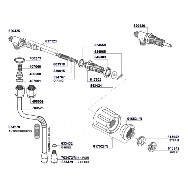 Aurora - Steam and hot water valves 2