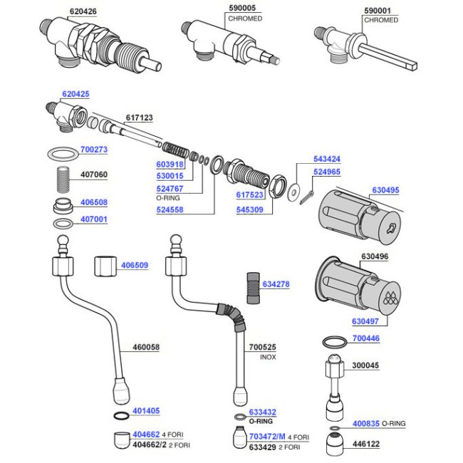BFC - Steam and hot water valves