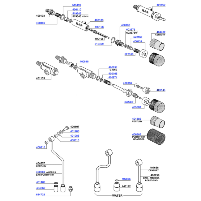 Brasilia - Steam and hot water valves 1
