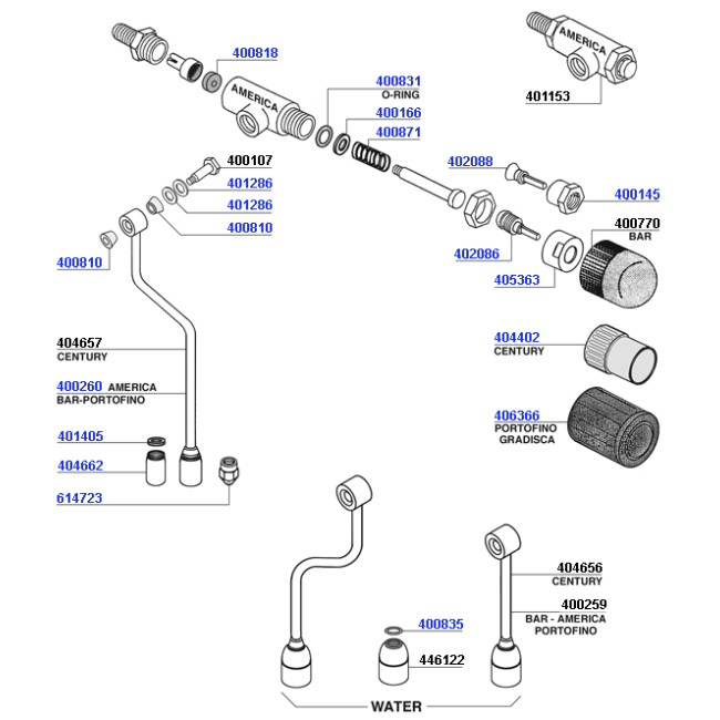 Brasilia - Steam and hot water valves 2