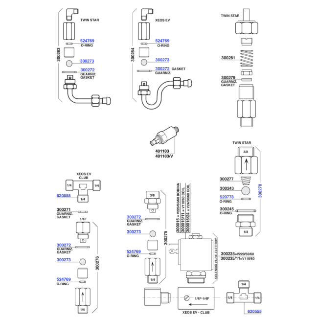 Conti - Water inlet and solenoids