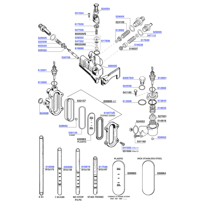 Faema - Water inlet valves 2