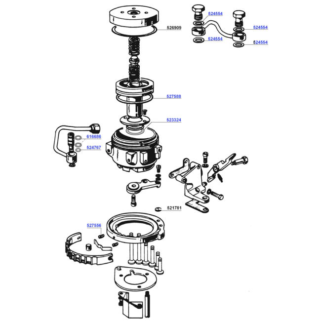 Faema - p6/e66 group heads