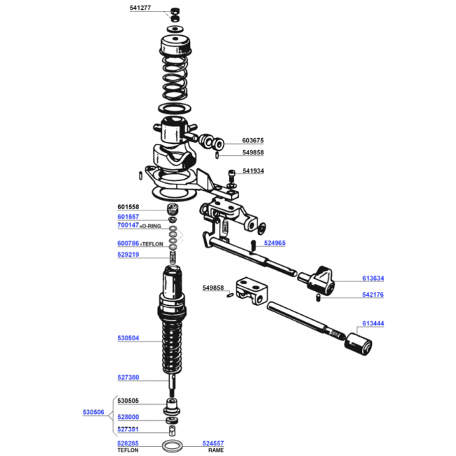 Faema - Group head p4/p6/e64/e66