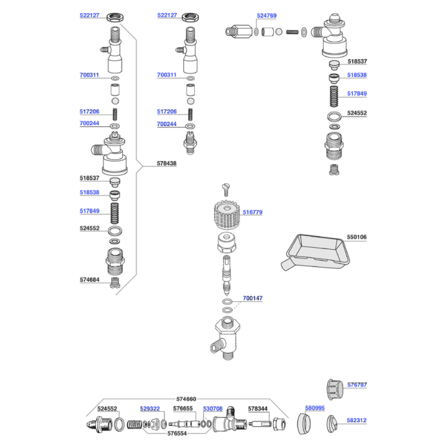 Futurmat - Water inlet and drain