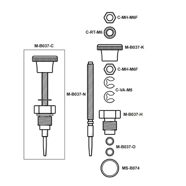 Kees Mirage Adjustable Restrictor