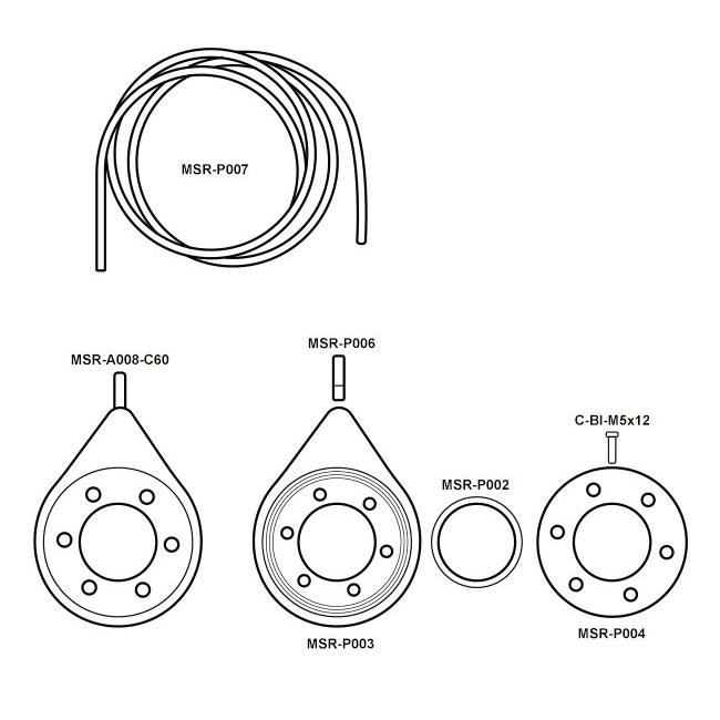 Kees Mirage Foot Steam Valve Pedal Parts