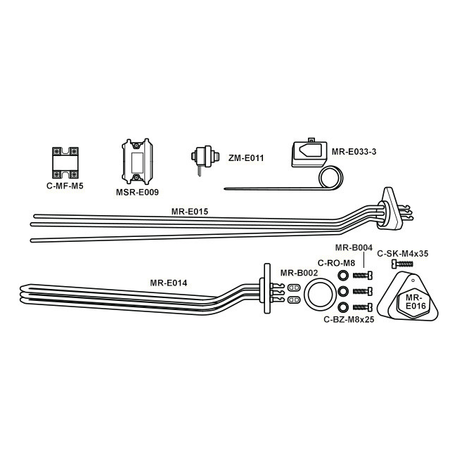 kees Mirage Heating Element SSR Pressostat