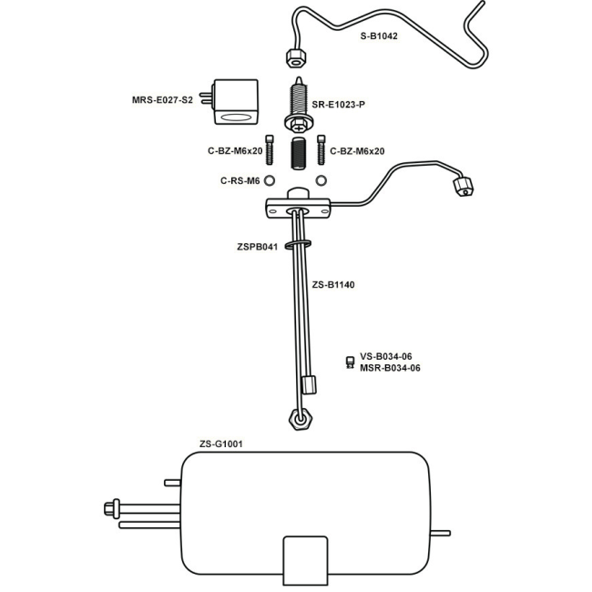 Kees Speedster 2008 Slim Group Neck Group Valve