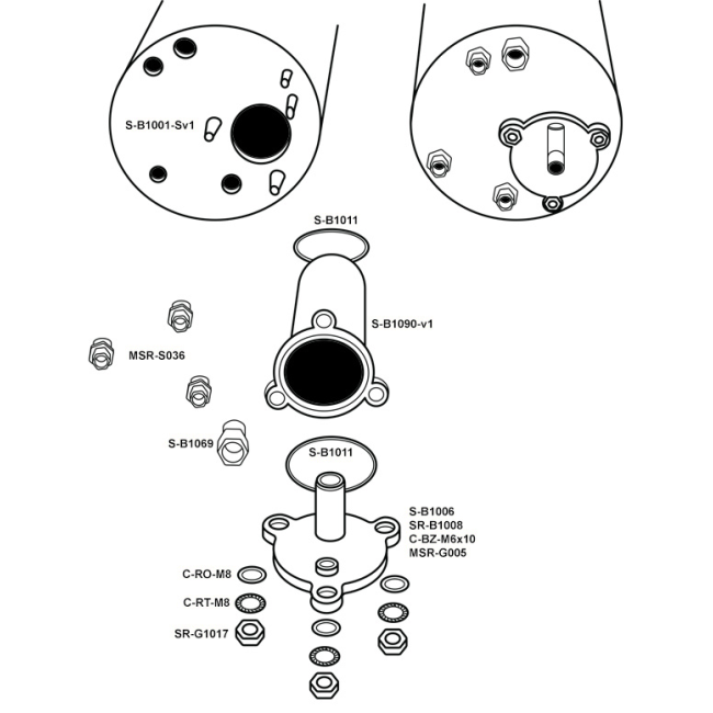 Kees Speedster 2009 Right Heat Exchanger